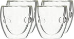 Moderna Artisan Series Double Wall 2 oz Beverage & Espresso Shot Glasses - Image 9
