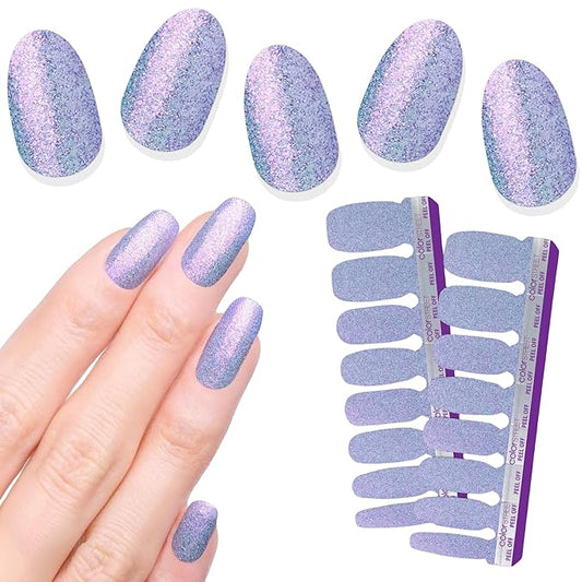 Color Street Purple Passion Nail Strips