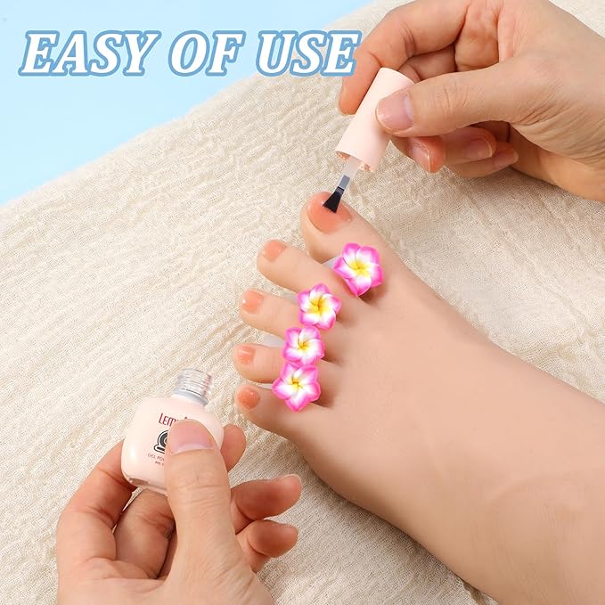 32 Pieces Silicone Toe Separators Cute Toe Separators for Pedicure Comfortable Toes Spreaders Toes Dividers Manicure Pedicure Tools for Nail Salon Nail Art Accessories