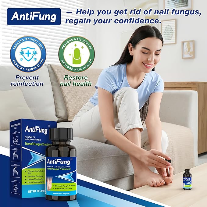 Toenail Fungus Treatment Extra Strength – Nail Repair for Damaged Nails, Thick, Yellow, and Discolored Toenails – Fast Acting Formula for Fungus Relief with Tea Tree Oil, 30ml / 1oz