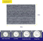 Sweet Home Collection 100% Cotton Placemats - Image 8