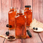 HINGWAH 12 OZ Glass Drink Bottles, Kombucha and More - Image 5