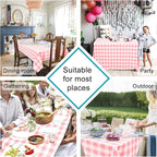 Checkered Tablecloth Rectangle - Image 2