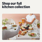 Amazon Basics Glazed Stoneware Dinner Plates, Ceramic 4-Piece Set, Dishwasher - Image 6