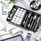 Flatware & Utensil Storage, Durable Silverware Storage Box - Image 5
