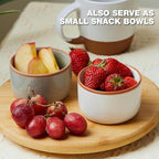 Morandi Color Ramekins Set of 6, 6 oz Creme Brulee Ramekin Oven Safe, Porcelain - Image 3