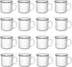 Set of 16 Ceramic Campfire Mugs – 15 Oz, Camping – Customizable by GiftsbyDesign