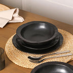 Stone Lain Oasis Stoneware Bowl Dish Set, 4-Piece Pasta Bowls - Image 6