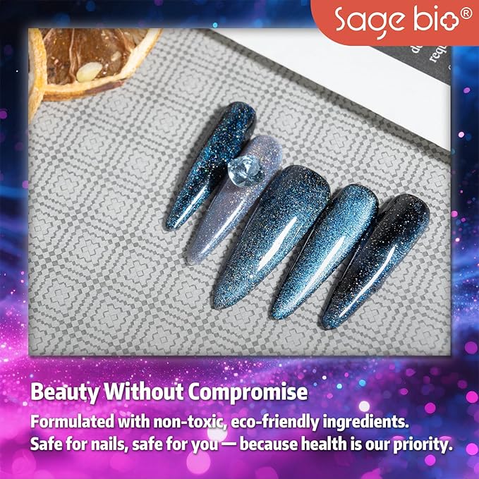 Cat Eye Gel Nail Polish, 15ml Magnetic Gel, High-Gloss, Long-Lasting, Magnetic Stick for DIY Manicures, 3D Effect, Rich & Vibrant Colors, 03