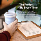 NOVA CERAMICS Travel Mug – Portable Coffee Tumbler – Unique to Go Mug – - Image 4