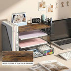 Desk Organizer, 4-Tier Desktop File Organizer - Image 2