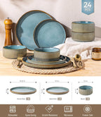 GBHOME Stoneware Dinnerware Sets - Image 8