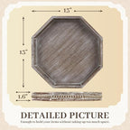 Wooden Decorative Tray, Small Serving Tray - Image 2