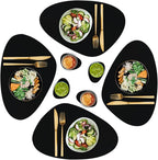 Faux Leather Placemats and Coasters by CaSail
