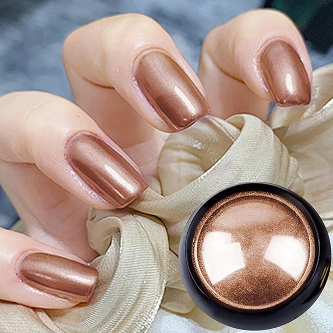 Chrome Nails Powder,6Colors Aurora Nail Powder Mirror Luster Charm Effect Chrome Nail Powder Kit,fairy chrome powder nails,chrome powder for gel nails,Chrome Powder for Acrylic Nails