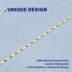 Bar Spoon Cocktail Mixing Stirrers, 12” Long Handle, Long Drink Spoons - Image 4