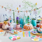 96 Pieces Easter Day Tableware Set Party Supplies - Image 4