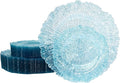 U-QE 60PCS Clear Blue Plates by U-QE