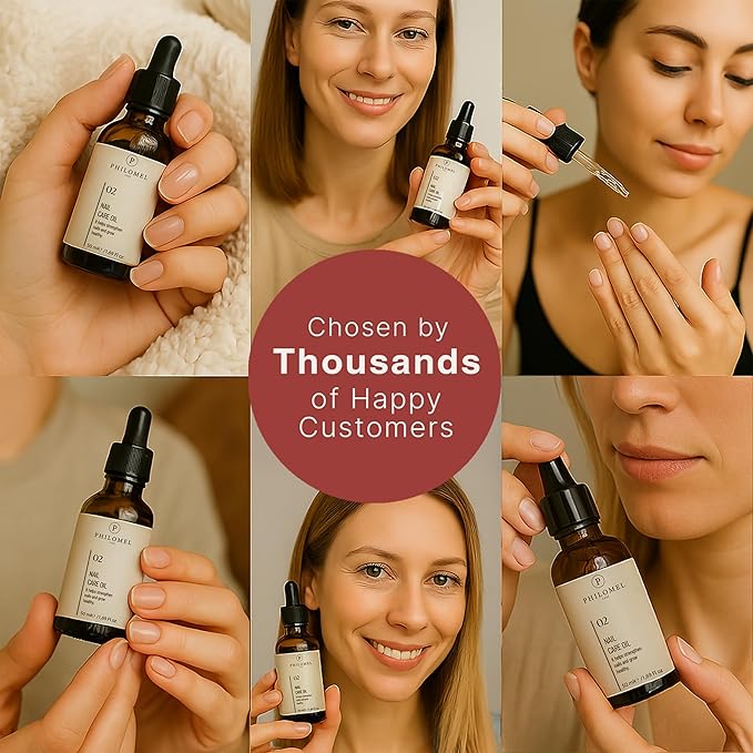 Philomel Nail Care Oil - Nail Hardener Extra Strong and Growth, Nail Strengthener and Growth