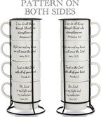 Signature Housewares Stackable Coffee Mug Tower Set - Image 3