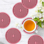 ME.FAN Silicone Coasters Thickened Drink Coasters - Image 2