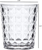 KLIFA- CUPID- 16 ounce, Acrylic Drinking Glasses Tumblers, Stackable Plastic - Image 5