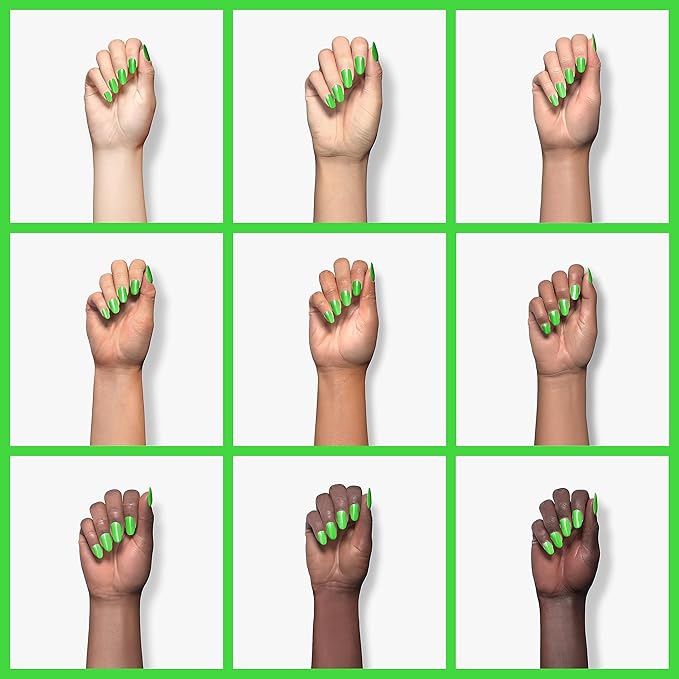 Beetles Neon Green Gel Nail Polish Halloween Gel Nail Polish 15ml Soak Off Uv LED Nail Lamp DIY Home Gift for Women Lime Green