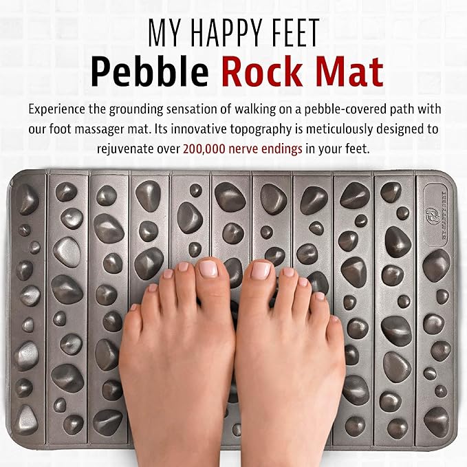 My Happy Feet Foot Alignment Socks with Toe Separators for Men or Women