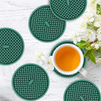 ME.FAN Silicone Coasters Thickened Drink Coasters - Image 2