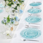 U-QE 60PCS Clear Blue Plates - Image 8