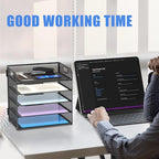 2 Pack 5-Tier Desk Organizer - Image 2