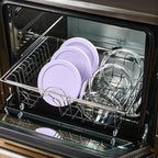 12-Piece Glass Food Storage Containers Set | 4-Cup, Leakproof | Microwave - Image 4