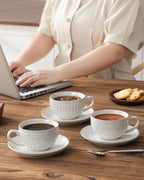 MALACASA 8 OZ Cappuccino Cups - Image 5