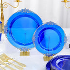Bestluck 350PCS Blue Disposable Dinnerware - Image 4
