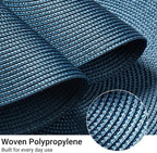 FunWheat Round Braided Placemats Set of 6 Table Mats - Image 4