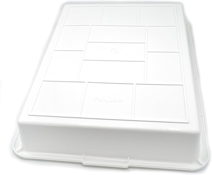 EISCO Laboratory Tray - 17.5 x 13.5 x 3 Inches - Polypropylene Plastic
