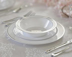 " OCCASIONS " 40 Piece Plates Pack, Heavyweight Disposable Wedding Party - Image 3