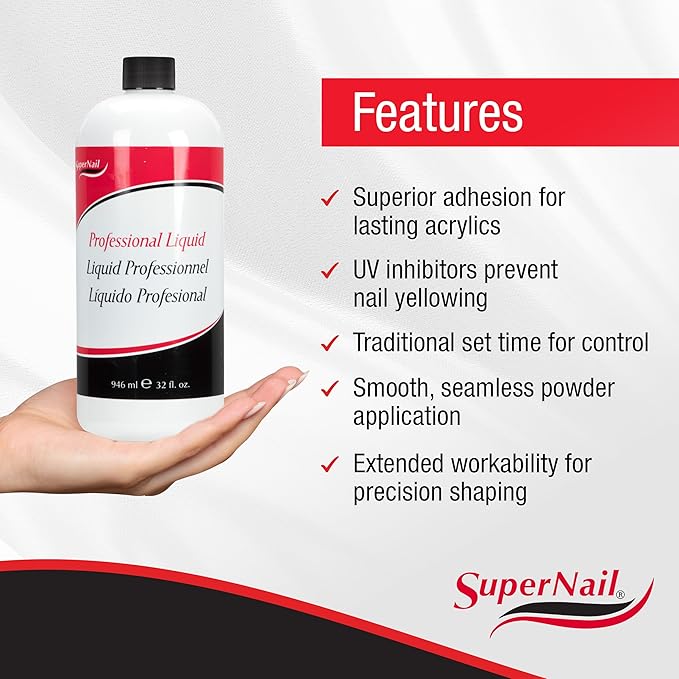 Supernail Nail Liquid, 32 Fluid Ounce
