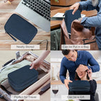 FYY Electronic Organizer, Travel Tech Pouch Bag, Waterproof, Double Layers - Image 7