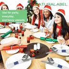 Self-Adhesive Napkin Bands, elegant table setting, - Image 6