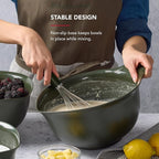 KitchenAid Universal Nesting Plastic Mixing Bowls, 2.5 quart, 3.5 quart - Image 4