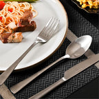 30-Piece Silverware Set, 18/10 Stainless Steel Flatware Set - Image 7