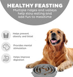 Outward Hound Fun Feeder Slo Bowl – Large 4‑Cup Capacity, Slow Feeding - Image 2