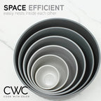 COOK WITH COLOR Prep Bowls with Lids- Wide and Deep Nesting Plastic Small - Image 6