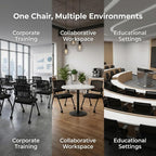 100 Pack Folding Office Chair - Image 4