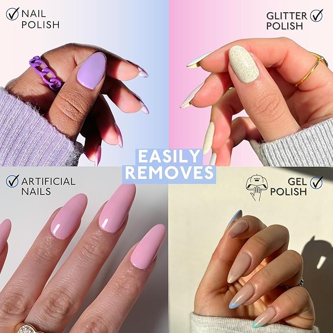 Eternal Gel Polish Remover for Nails - 100% Acetone Nail Polish Remover | Pure Acetone To Remove Acrylic Nails, Natural, Glue, Gel, Acrylic & Dip | Gel Nail Remover - 16 Fl Oz (Pack of 1)