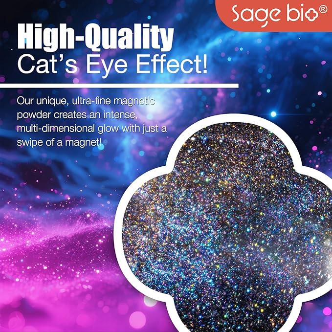 Cat Eye Gel Nail Polish, 15ml Magnetic Gel, High-Gloss, Long-Lasting, Magnetic Stick for DIY Manicures, 3D Effect, Rich & Vibrant Colors, 05