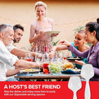 12 Count Clear Plastic Utensils - Image 7