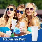 Amyhill 12 Pcs Reusable Plastic Cup - Image 5