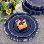 60pcs Blue Plastic Plates - Image 6